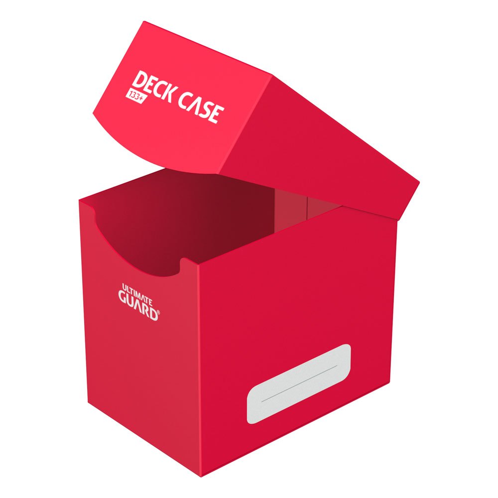 Ultimate Guard Deck Case 133+ - Deck box rossa per 133 carte doppie