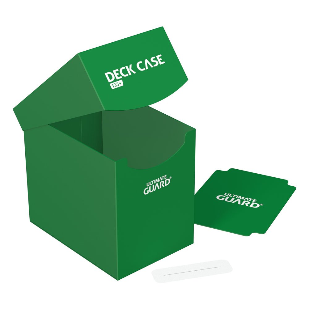 Ultimate Guard Deck Case 133+ - Deck Box Verde per 133 Carte Double-Sleeved