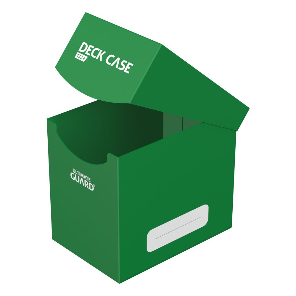 Ultimate Guard Deck Case 133+ - Deck Box Verde per 133 Carte Double-Sleeved