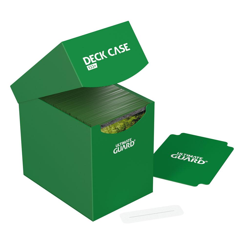 Ultimate Guard Deck Case 133+ - Deck Box Verde per 133 Carte Double-Sleeved