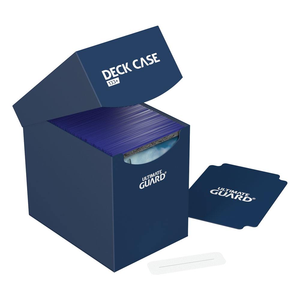 Ultimate Guard Deck Case 133+ - Deck Box Blu per 133 Carte Double-Sleeved
