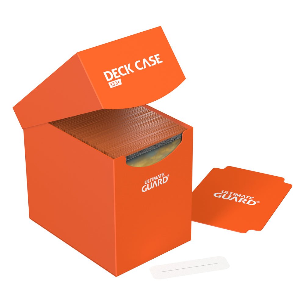 Ultimate Guard Deck Case 133+ Arancione - Portamazzi per Carte TCG