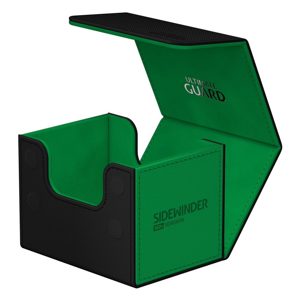 Ultimate Guard Sidewinder 100+ Xenoskin Synergy - Deckbox Nero/Verde