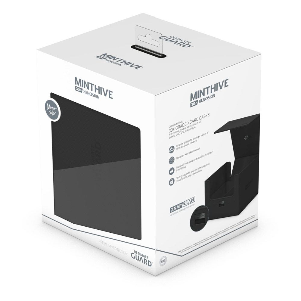 Ultimate Guard Minthive 30+ Xenoskin - Custodia porta carte nera