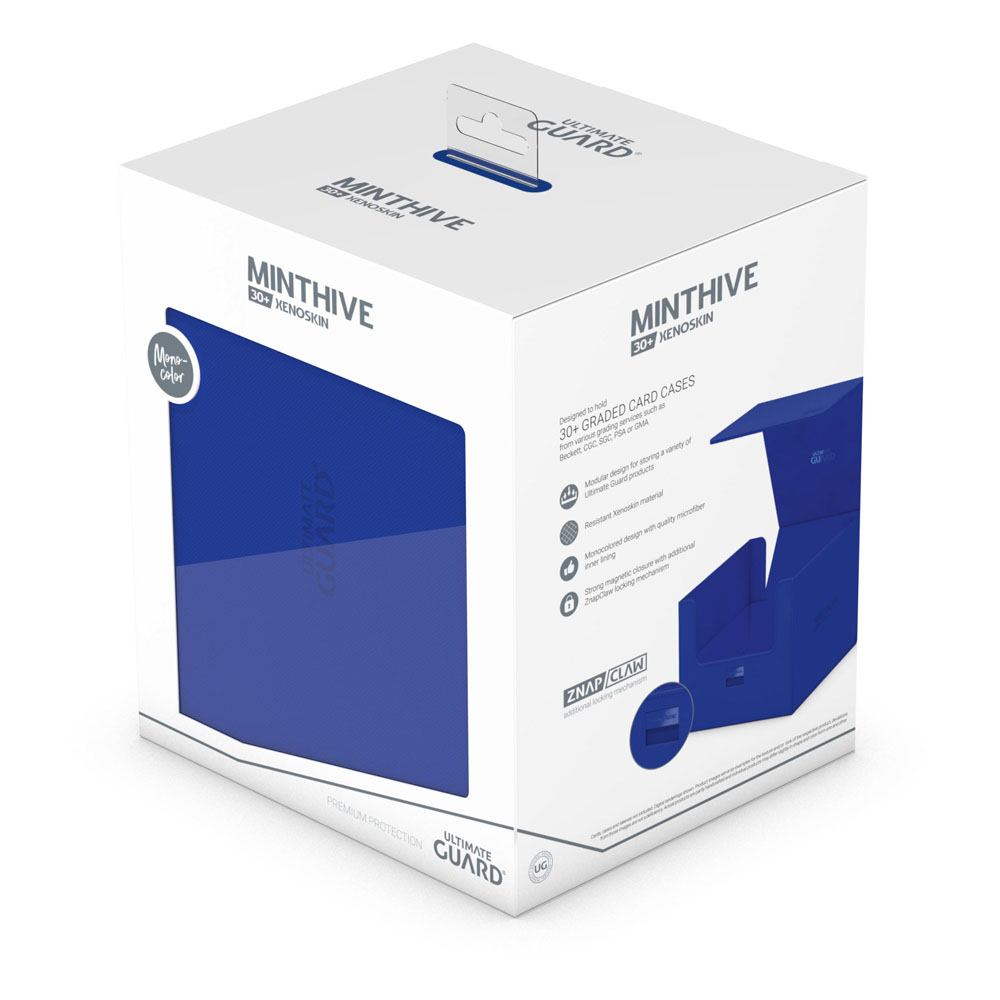 Ultimate Guard Minthive 30+ Xenoskin - Custodia porta carte blu