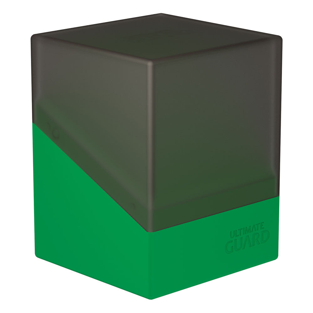 Ultimate Guard Boulder 100+ Synergy Portacarte - Nero/Verde