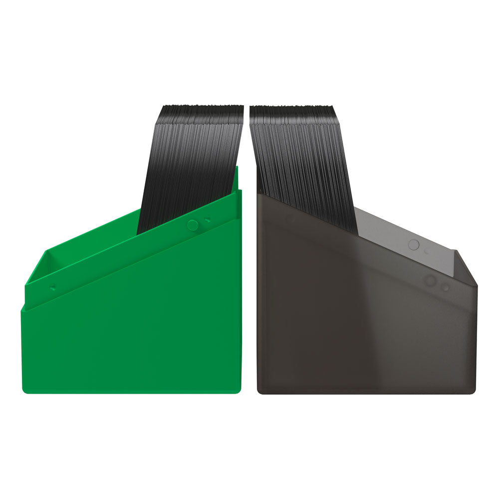 Ultimate Guard Boulder 100+ Synergy Portacarte - Nero/Verde