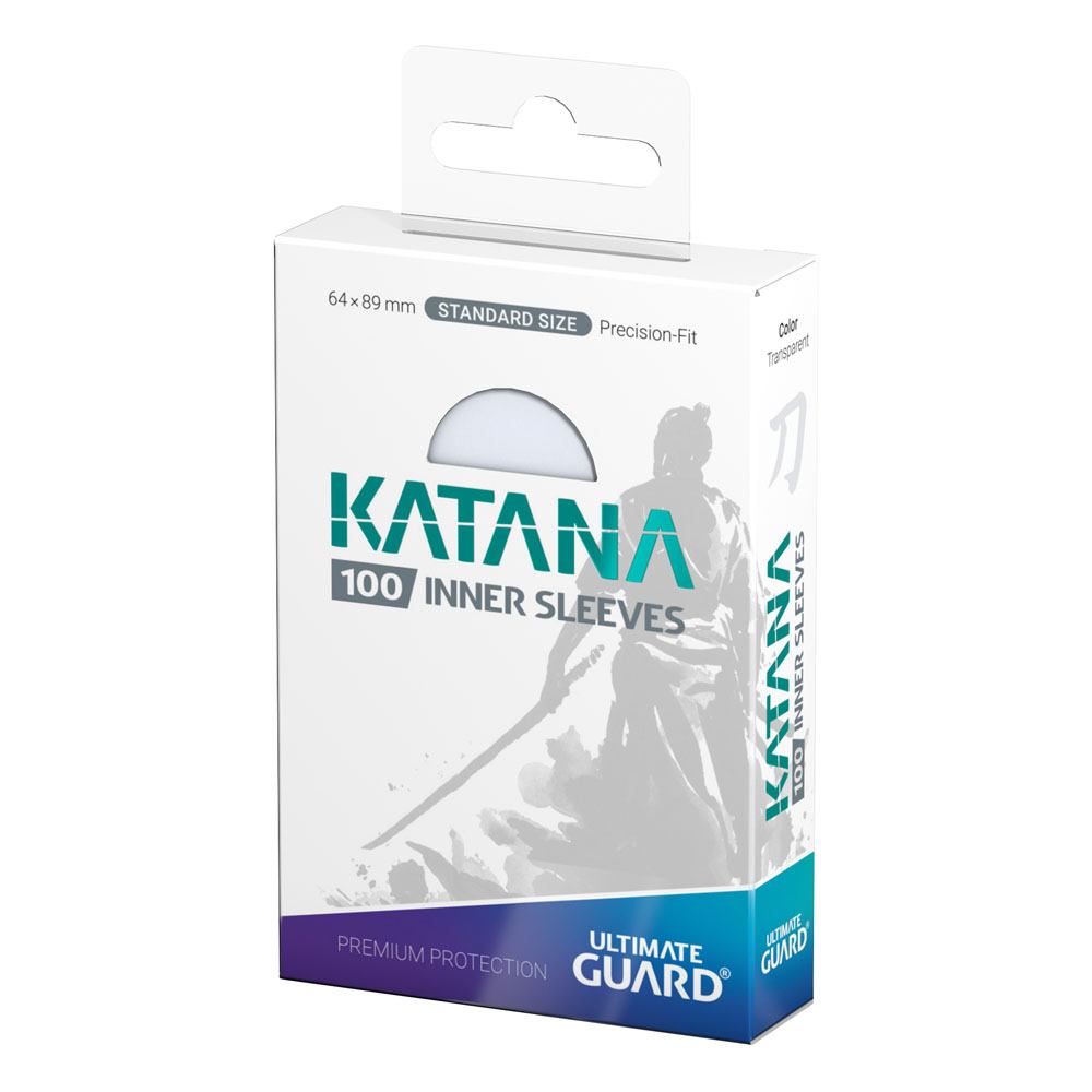Ultimate Guard Katana Inner Sleeves Standard Size (100) – Protezione Interna per Carte