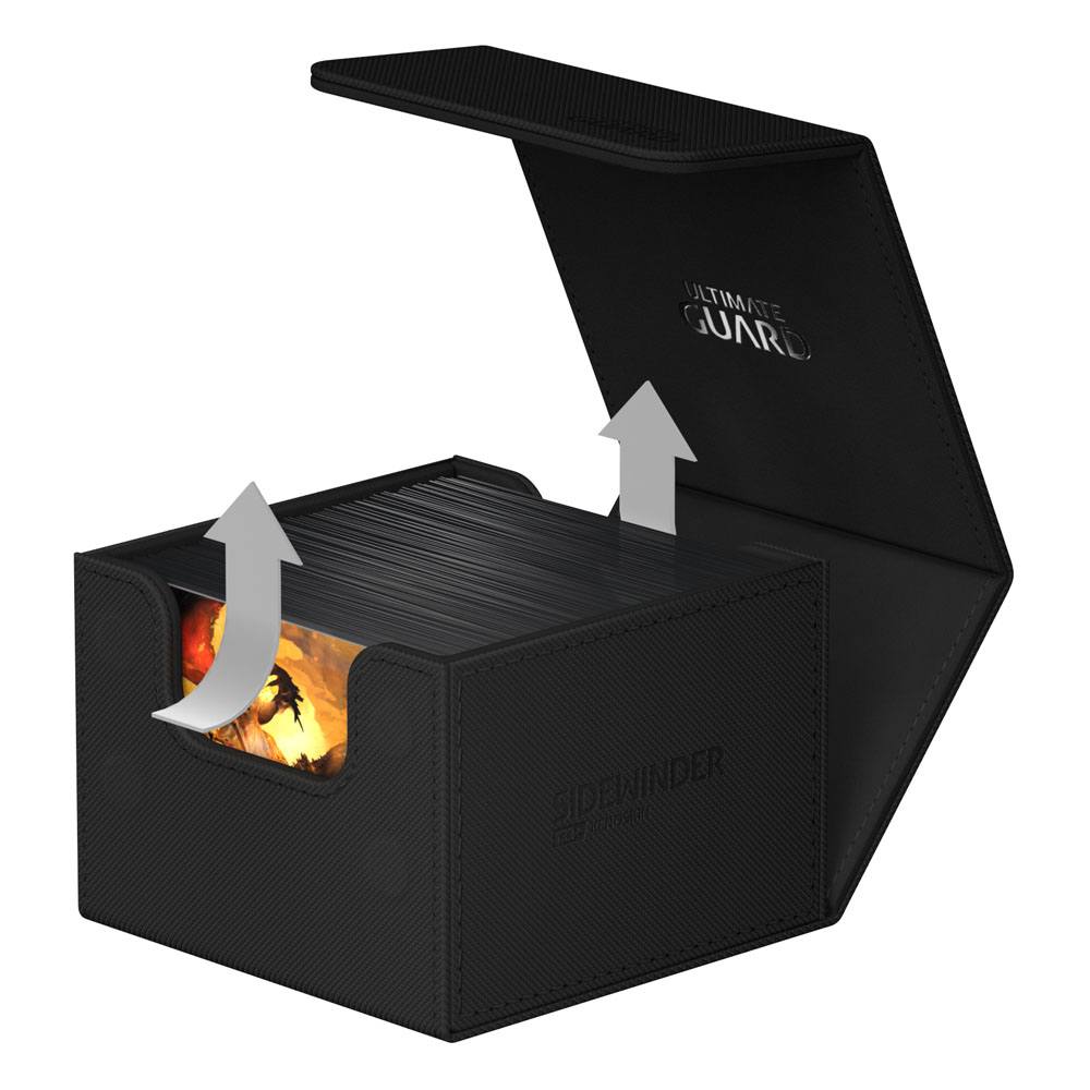 Ultimate Guard Sidewinder 133+ Xenoskin Portacarte - Nero