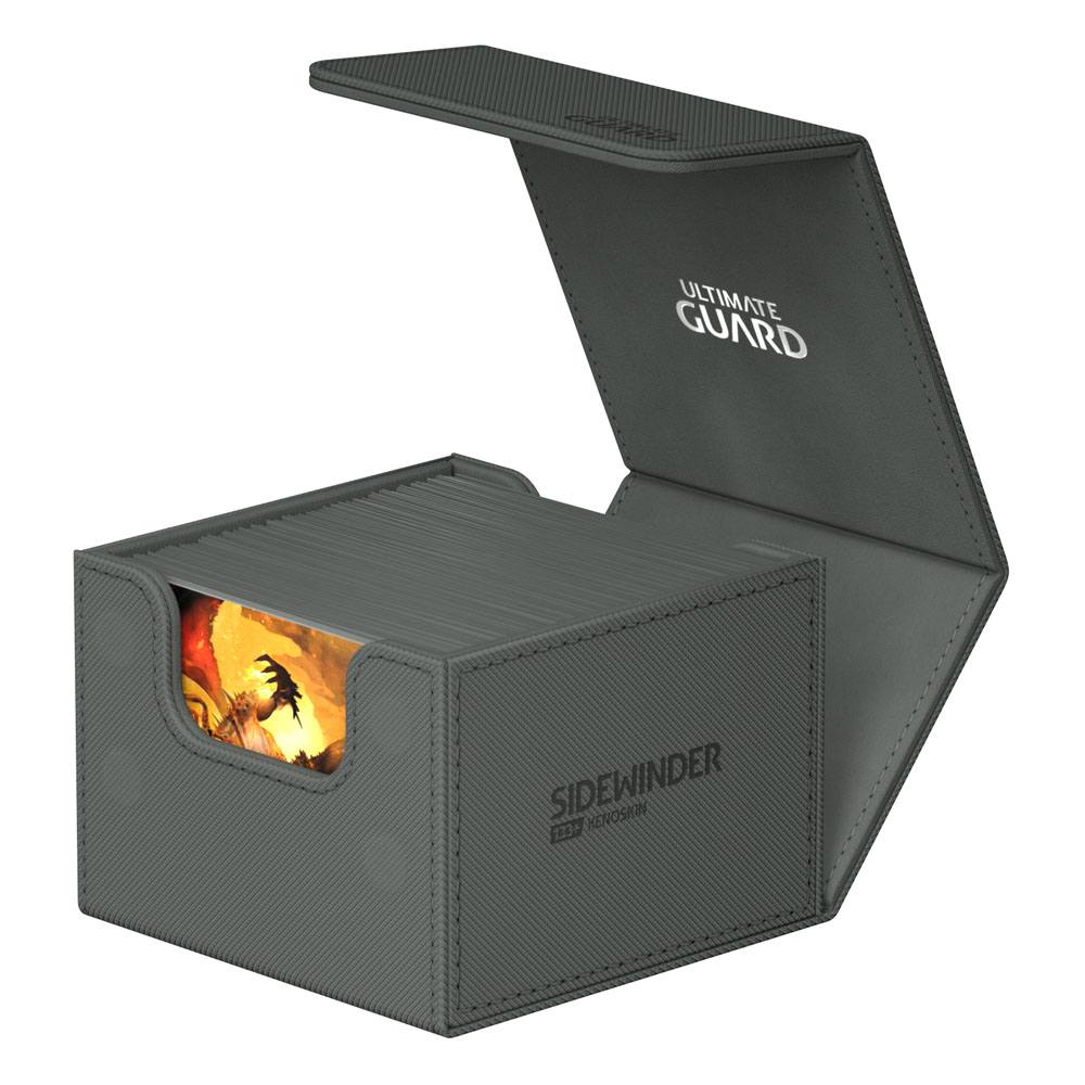 Ultimate Guard Sidewinder 133+ Xenoskin Portadeck Grigio per Carte TCG