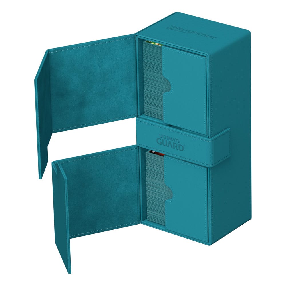 Ultimate Guard Twin Flip'n'Tray 266+ Xenoskin Deck Box - Petrol