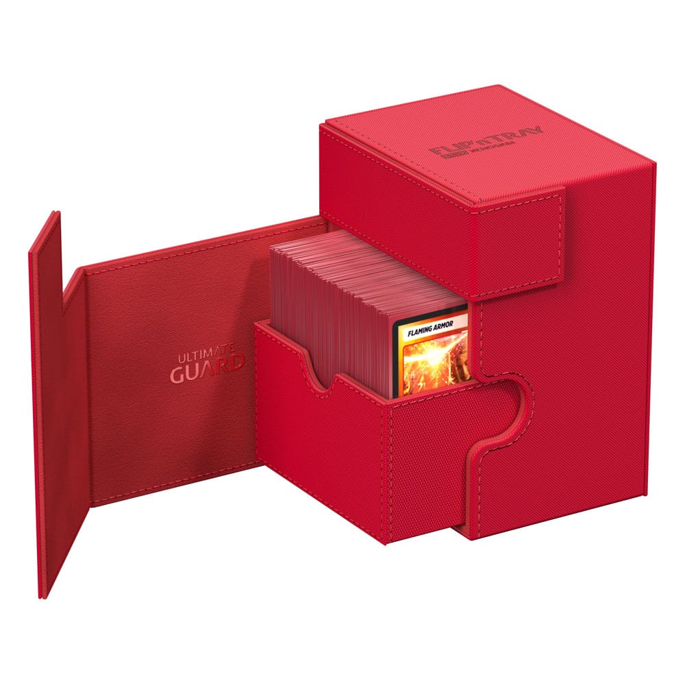 Ultimate Guard Flip'n'Tray 133+ Xenoskin Deck Box - Rosso