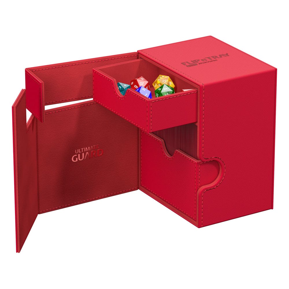 Ultimate Guard Flip'n'Tray 133+ Xenoskin Deck Box - Rosso