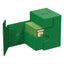 Ultimate Guard Flip'n'Tray 133+ Xenoskin Deck Box Verde - Portacarte per TCG