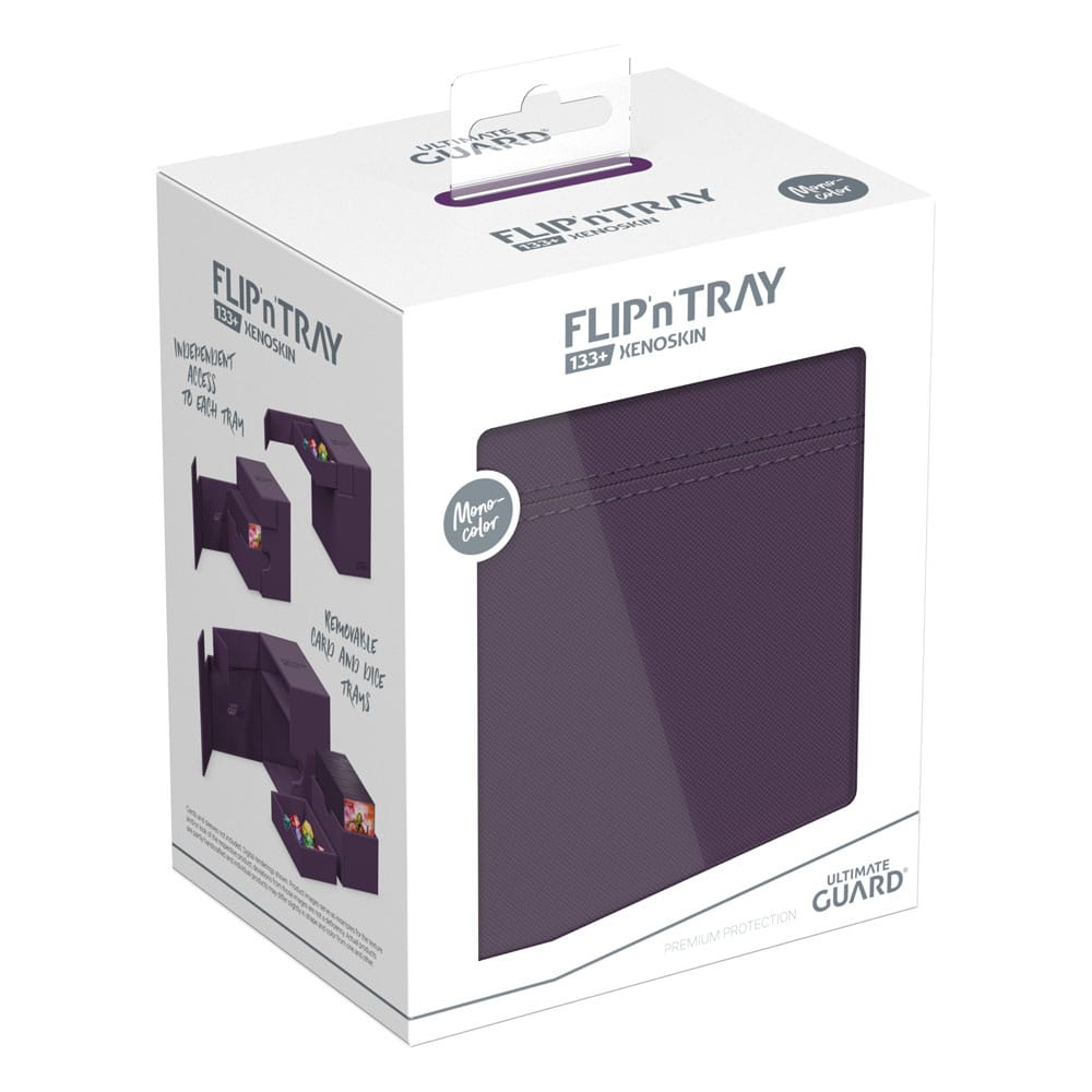 Ultimate Guard Flip'n'Tray 133+ Xenoskin Deck Box - Viola
