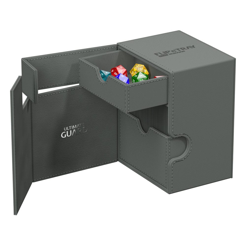 Ultimate Guard Flip'n'Tray 133+ Xenoskin Deck Box - Grigio