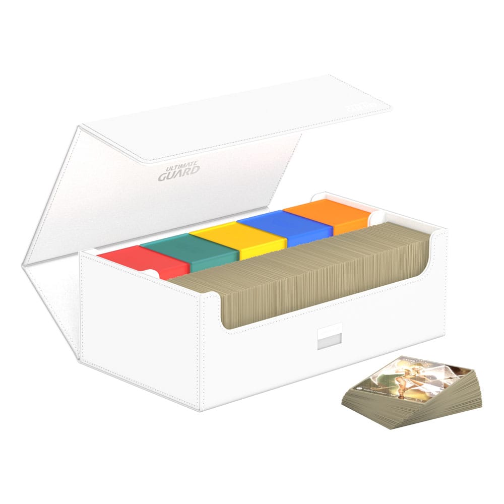 Ultimate Guard Arkhive 800+ Xenoskin - Bianco, custodia per carte collezionabili