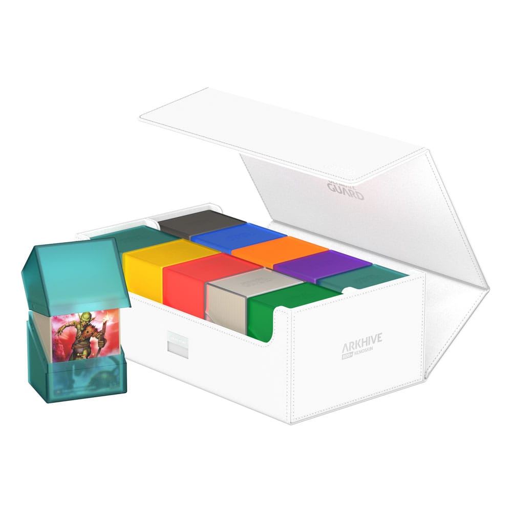 Ultimate Guard Arkhive 800+ Xenoskin - Bianco, custodia per carte collezionabili