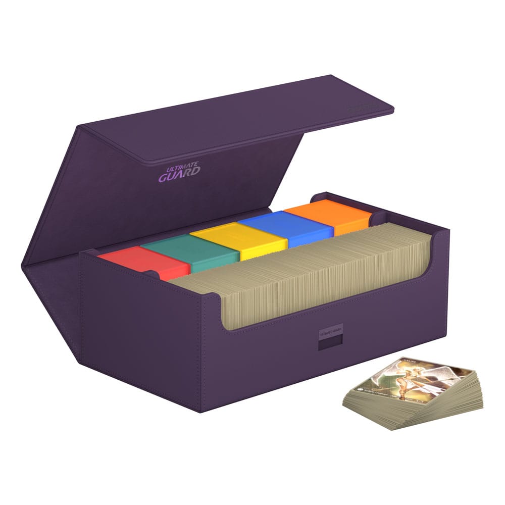 Ultimate Guard Arkhive 800+ Xenoskin - Custodia per Carte Viola