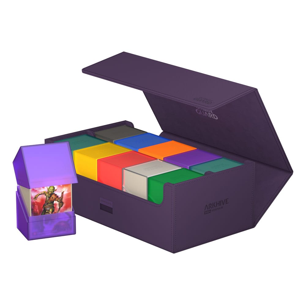 Ultimate Guard Arkhive 800+ Xenoskin - Custodia per Carte Viola