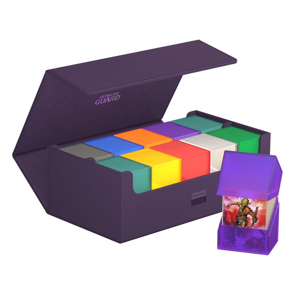 Ultimate Guard Arkhive 800+ Xenoskin - Custodia per Carte Viola