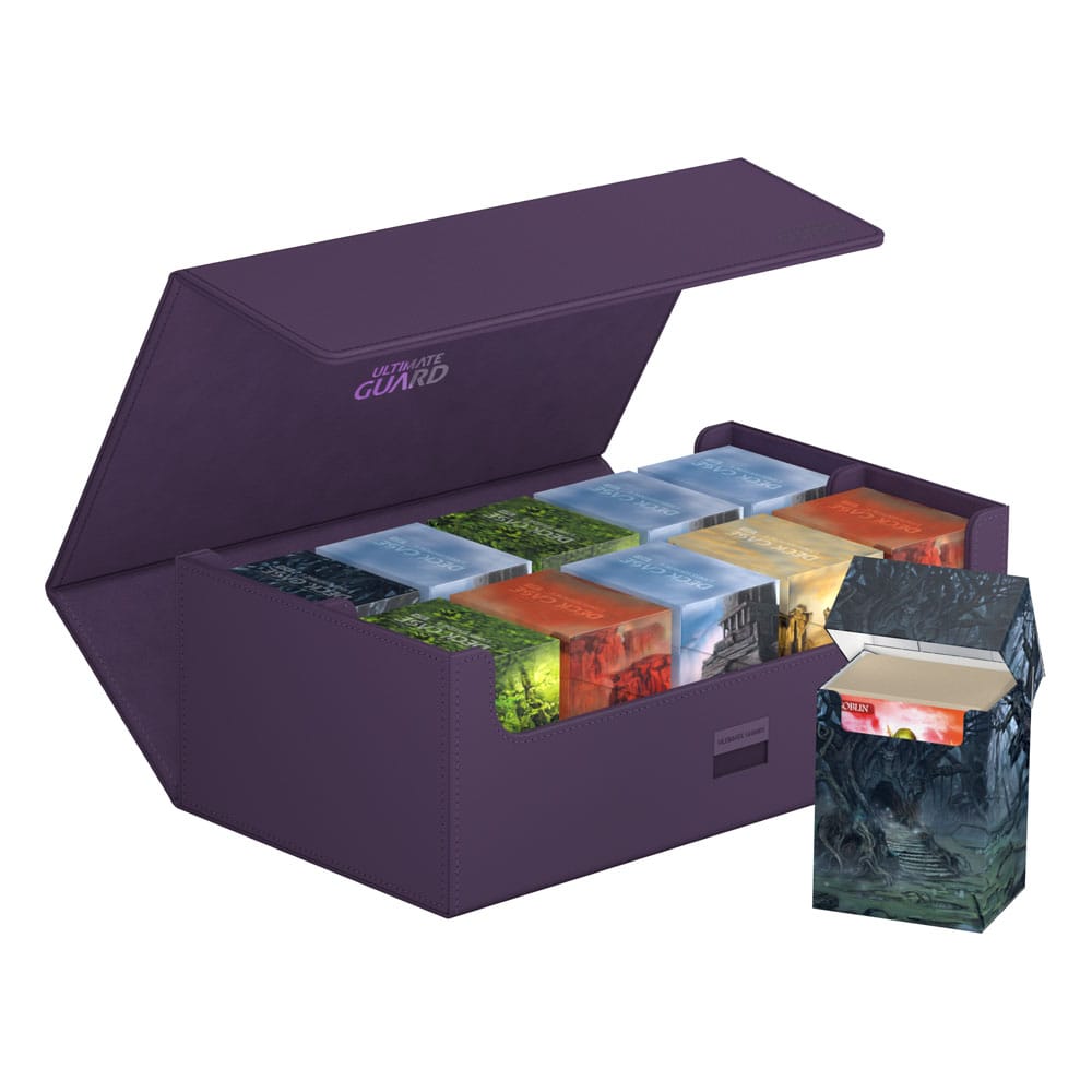Ultimate Guard Arkhive 800+ Xenoskin - Custodia per Carte Viola
