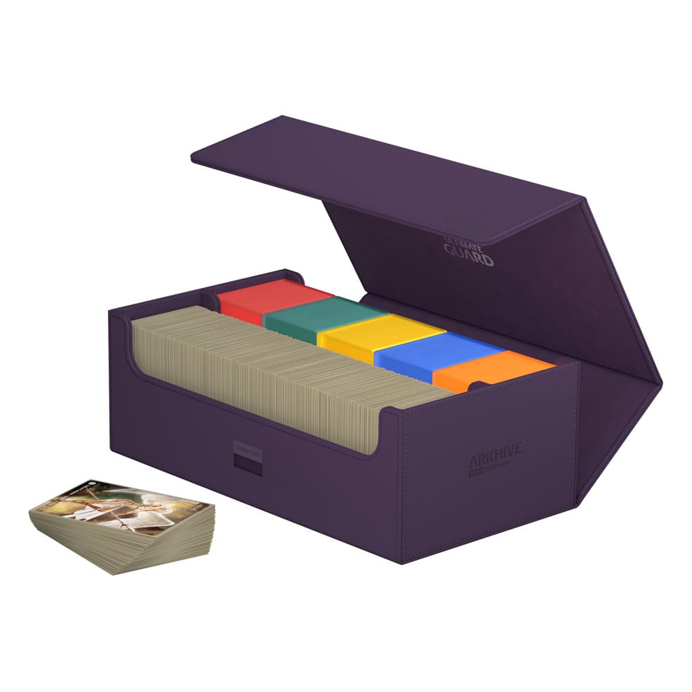 Ultimate Guard Arkhive 800+ Xenoskin - Custodia per Carte Viola