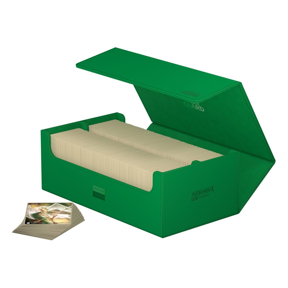 Ultimate Guard Arkhive 800+ Xenoskin - Custodia Verde per Carte