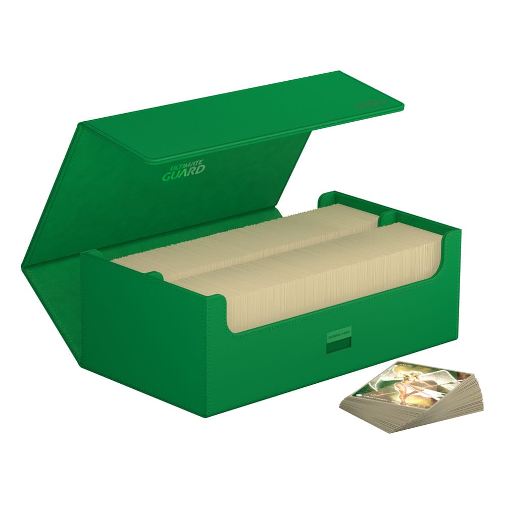 Ultimate Guard Arkhive 800+ Xenoskin - Custodia Verde per Carte