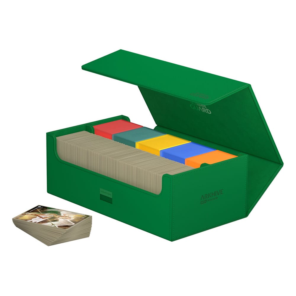 Ultimate Guard Arkhive 800+ Xenoskin - Custodia Verde per Carte