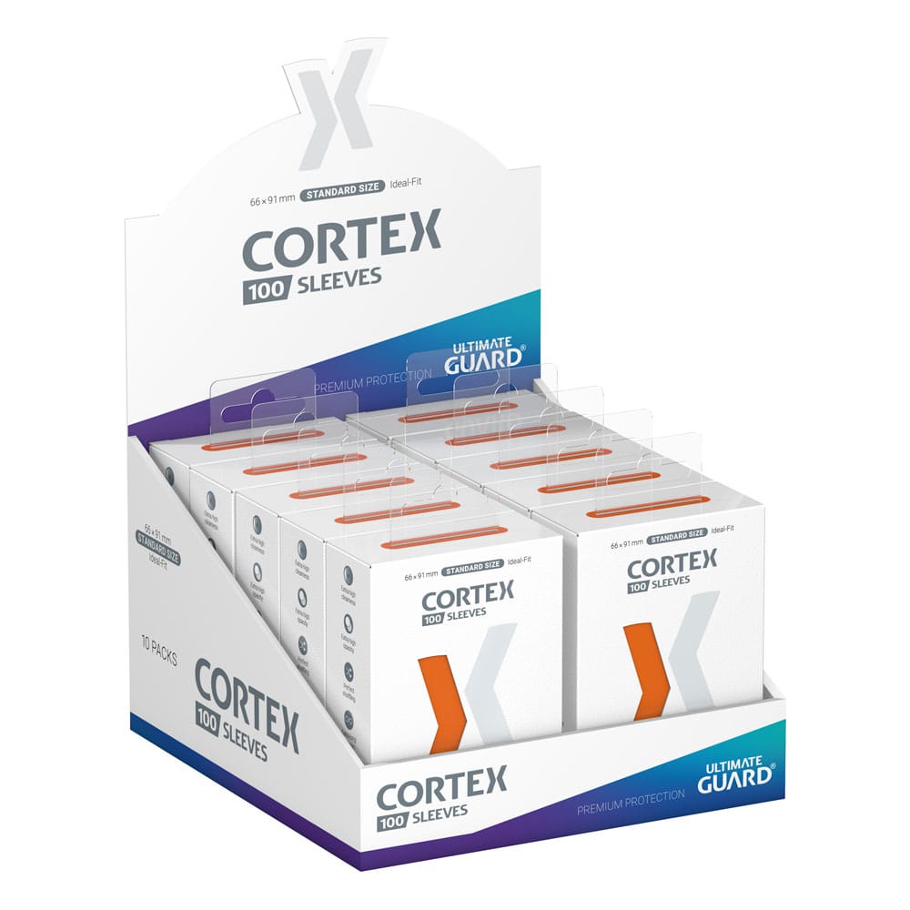 Ultimate Guard Cortex Sleeves formato standard (100) - Arancione