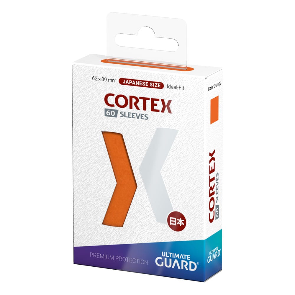 Ultimate Guard Cortex Custodie per Carte Formato Giapponese (60) - Arancione