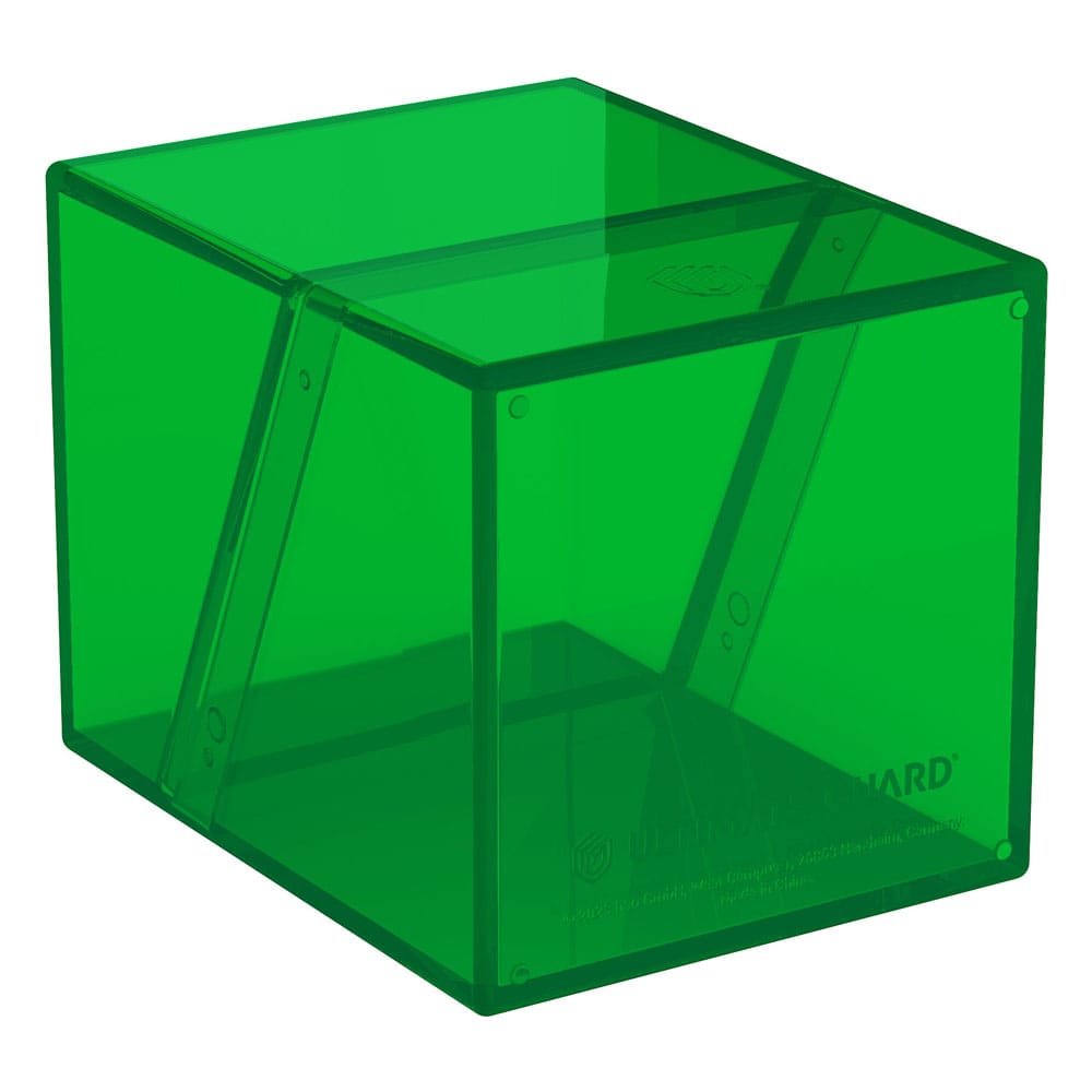 Ultimate Guard Boulder 100+ Clear - Custodia per carte trasparente, 100 carte doppie