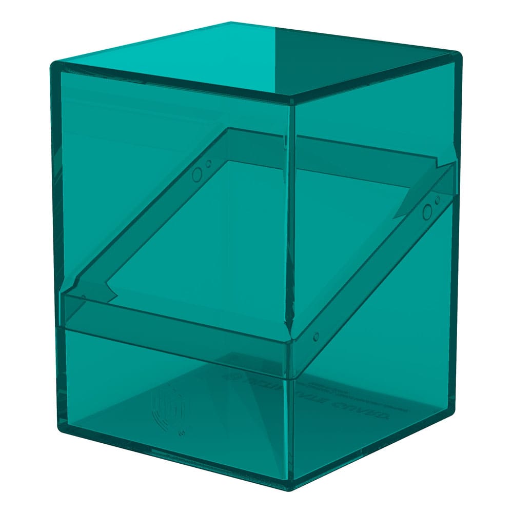 Ultimate Guard Boulder 100+ Clear - Malachite: Deck Box Trasparente per 100 Carte Doppie