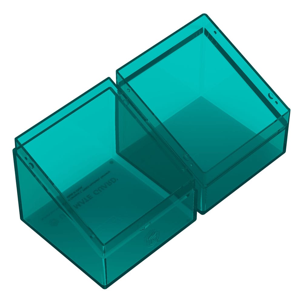 Ultimate Guard Boulder 100+ Clear - Malachite: Deck Box Trasparente per 100 Carte Doppie