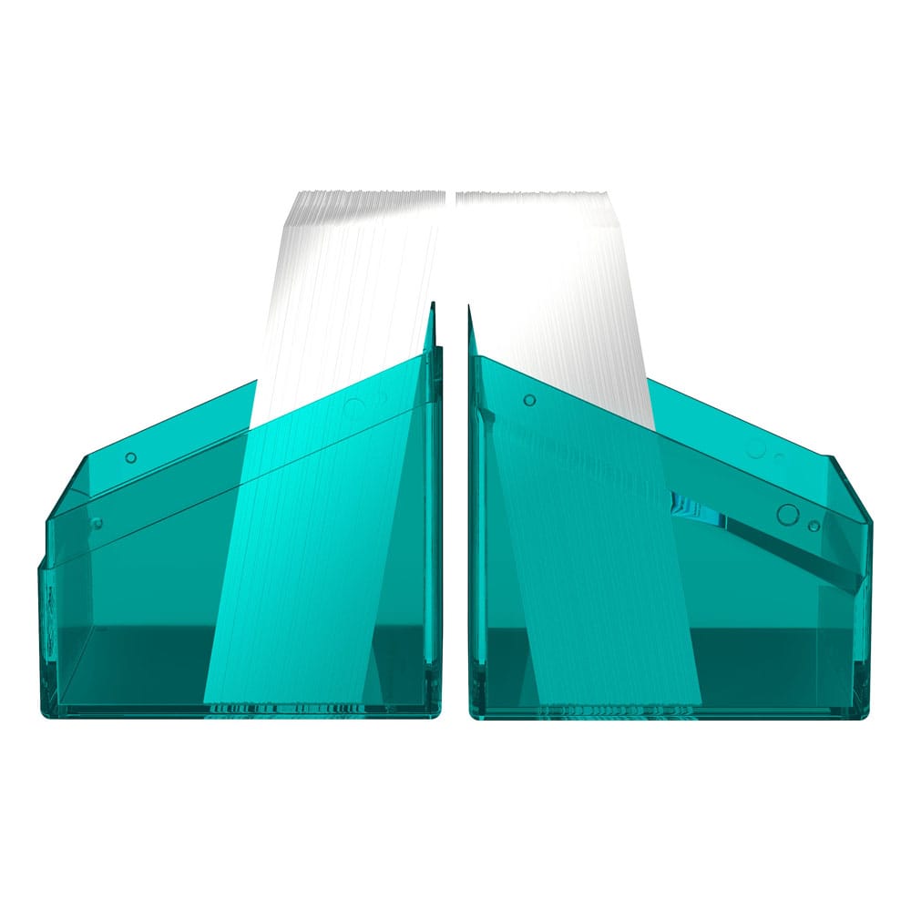 Ultimate Guard Boulder 100+ Clear - Malachite: Deck Box Trasparente per 100 Carte Doppie