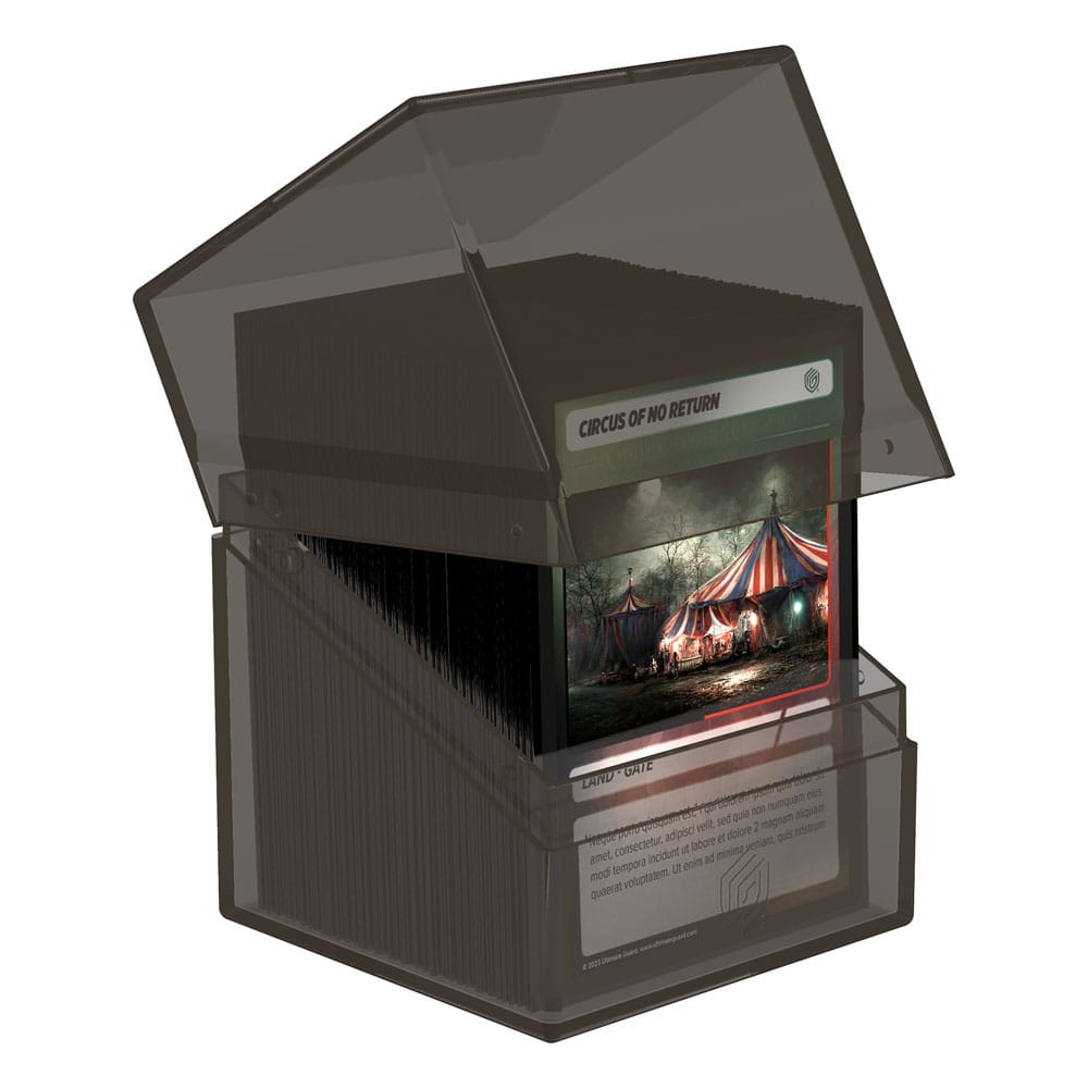 Ultimate Guard Boulder 100+ Clear - Onyx: Deck Box Trasparente per 100 Carte