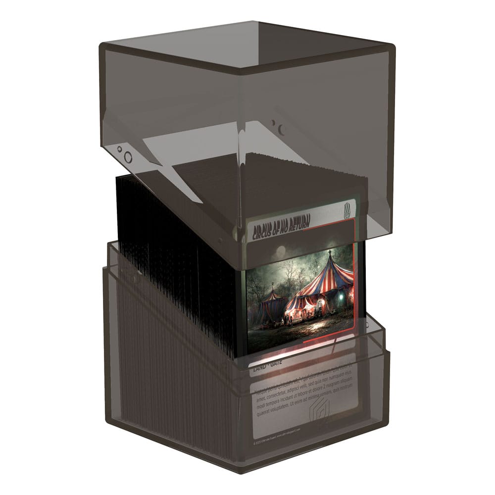 Ultimate Guard Boulder 100+ Clear - Onyx: Deck Box Trasparente per 100 Carte