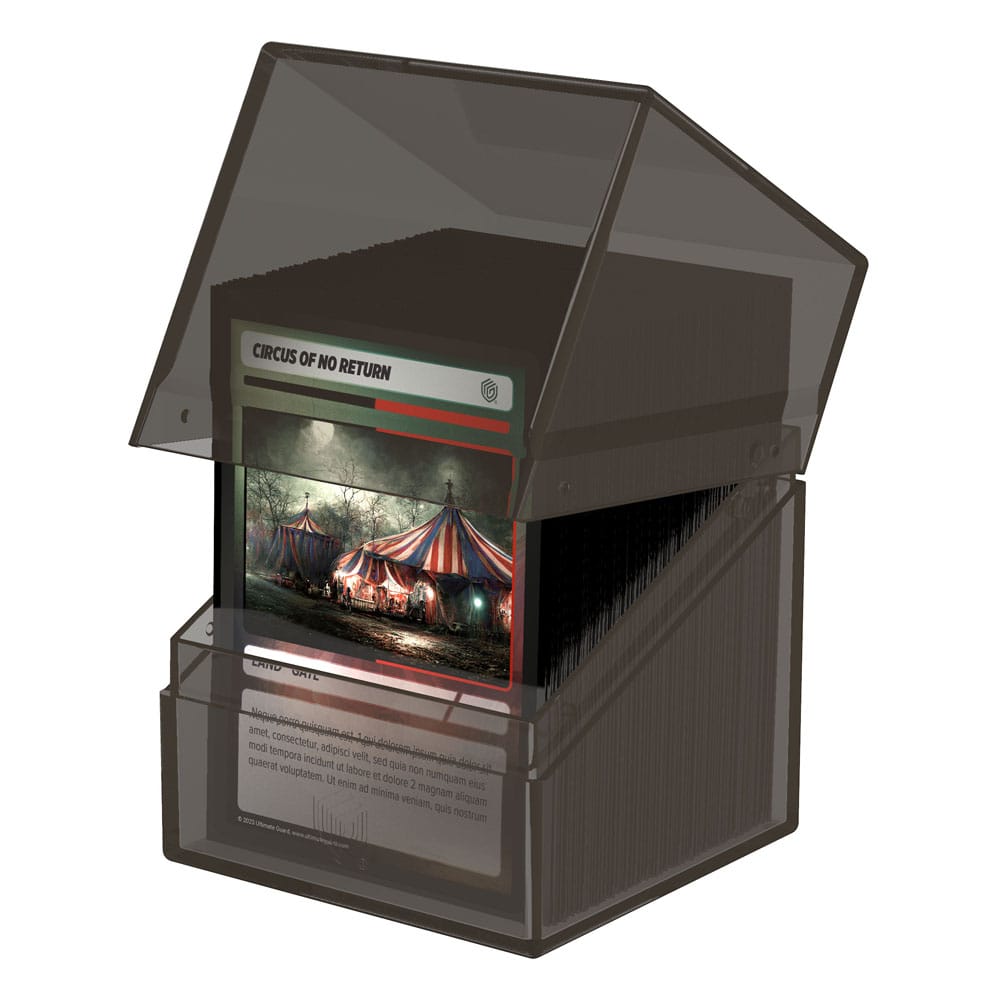 Ultimate Guard Boulder 100+ Clear - Onyx: Deck Box Trasparente per 100 Carte