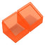 Ultimate Guard Boulder 100+ Clear - Poppy Topaz: Deck Box Trasparente per 100 Carte