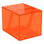 Ultimate Guard Boulder 100+ Clear - Poppy Topaz: Deck Box Trasparente per 100 Carte