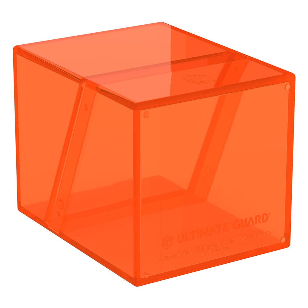 Ultimate Guard Boulder 100+ Clear - Poppy Topaz: Deck Box Trasparente per 100 Carte