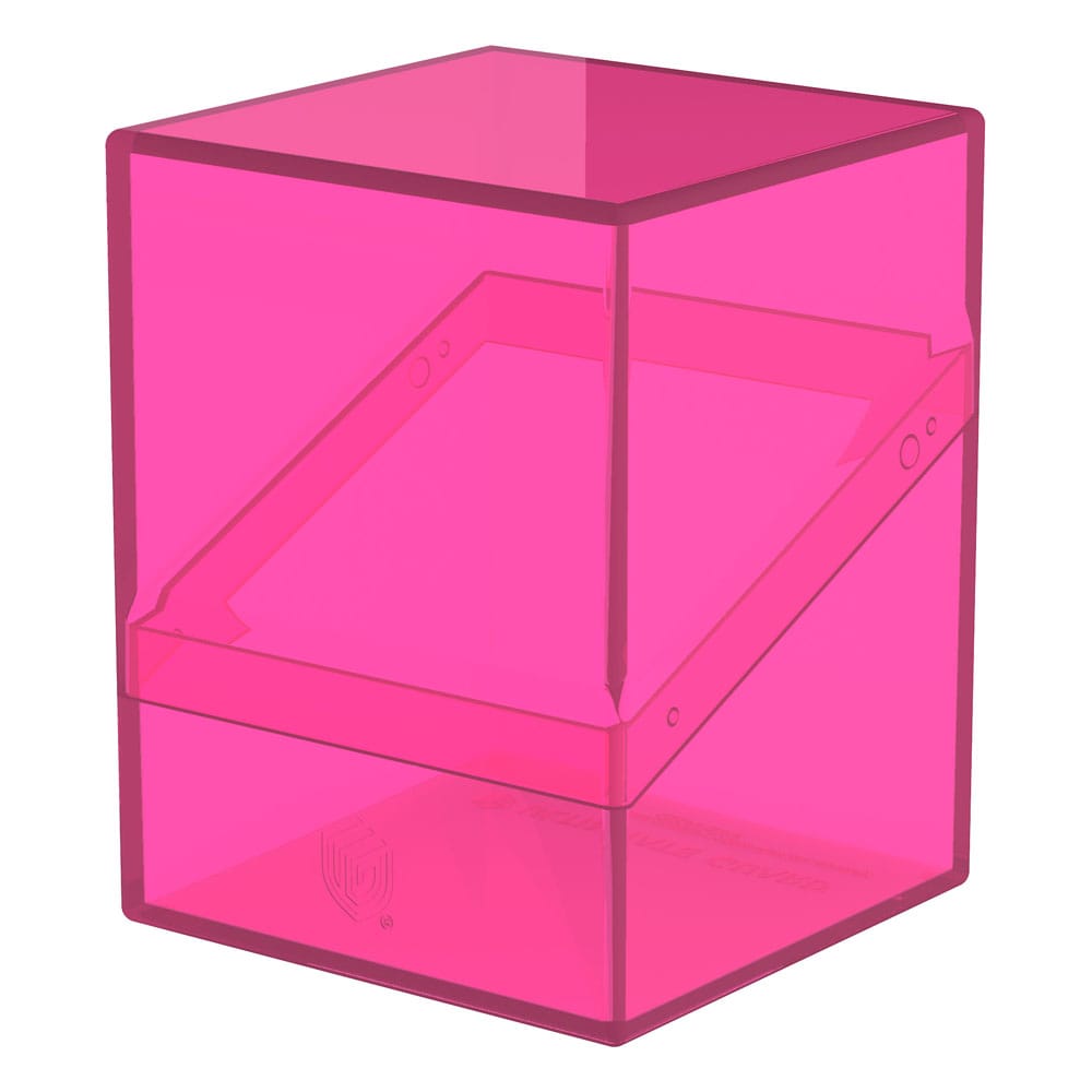 Ultimate Guard Boulder 100+ Clear - Rhodonite: Deck Box Trasparente per 100 Carte Double-Sleeved