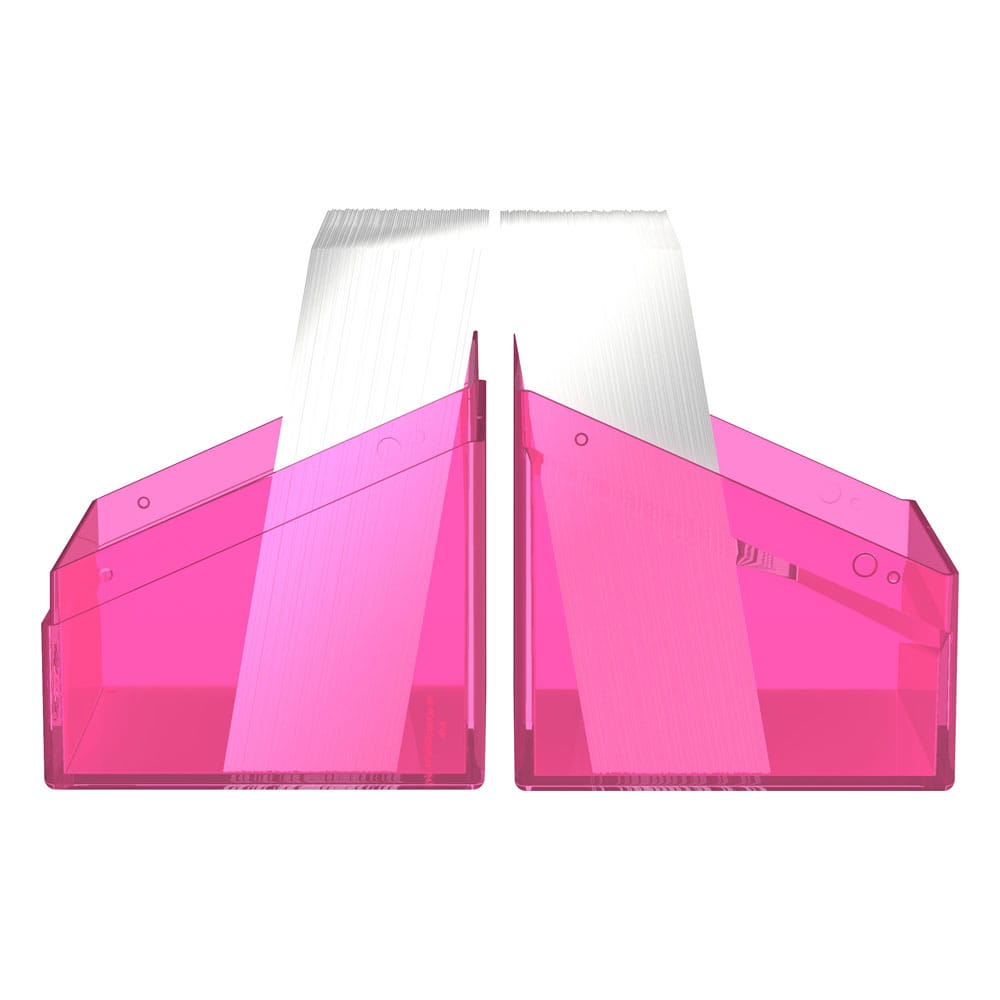 Ultimate Guard Boulder 100+ Clear - Rhodonite: Deck Box Trasparente per 100 Carte Double-Sleeved