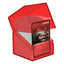 Ultimate Guard Boulder 100+ Clear Ruby - Portadeck trasparente per 100 carte doppie