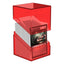 Ultimate Guard Boulder 100+ Clear Ruby - Portadeck trasparente per 100 carte doppie
