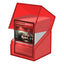Ultimate Guard Boulder 100+ Clear Ruby - Portadeck trasparente per 100 carte doppie