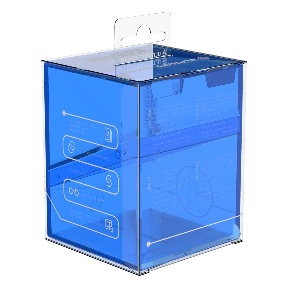 Ultimate Guard Boulder 100+ Clear - Deck Box Trasparente per 100 Carte