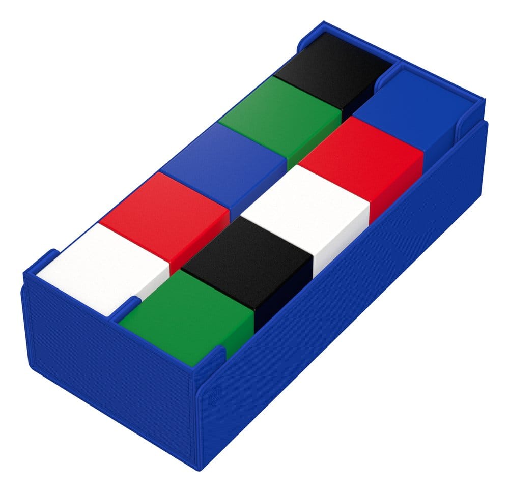 Ultimate Guard Arkhive 1000+ Xenoskin, scatola portacarte blu per deck box e carte collezionabili