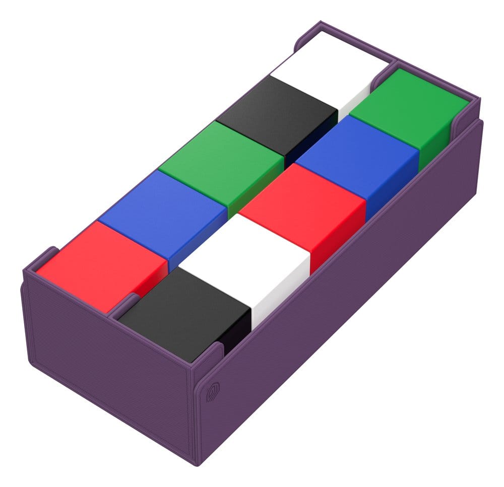 Ultimate Guard Arkhive 1000+ Xenoskin - Viola, scatola portamazzi per giochi di carte